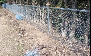 Chain-Link Residential Fence Installation